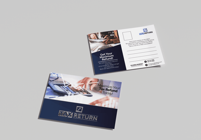 Tax Return Postcards | Luxury