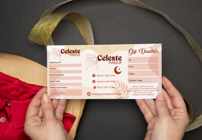 Custom Gift Certificate