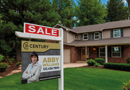 Custom real estate yard sign | Realtor Outdoor sign | Century 21 Open House Sign