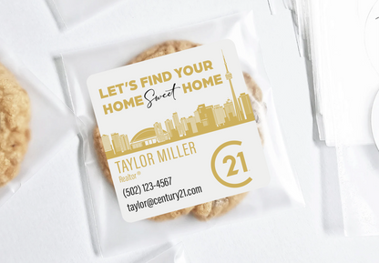 Labels  | Century 21 | Thank You Stickers