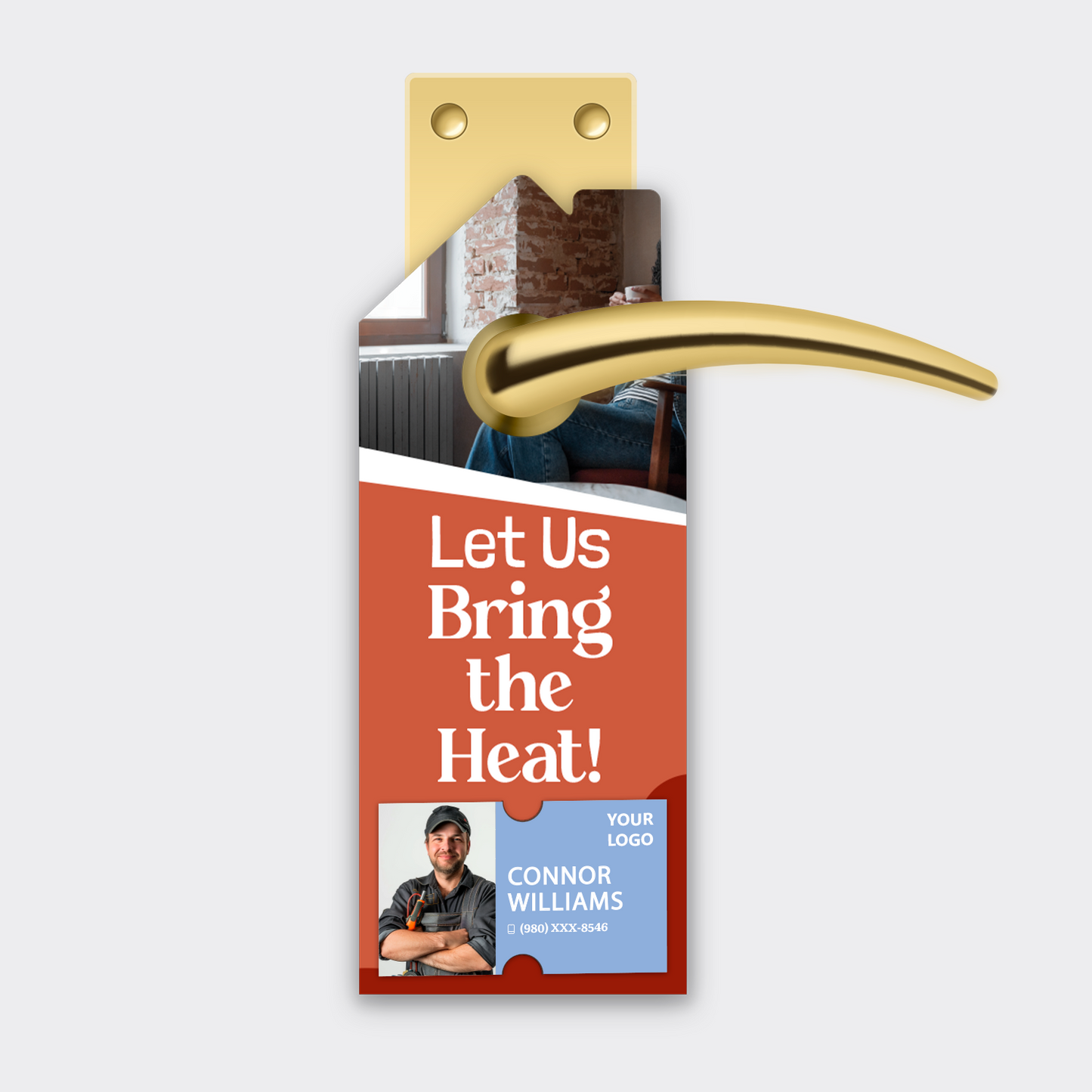 Heating Service Door Hangers