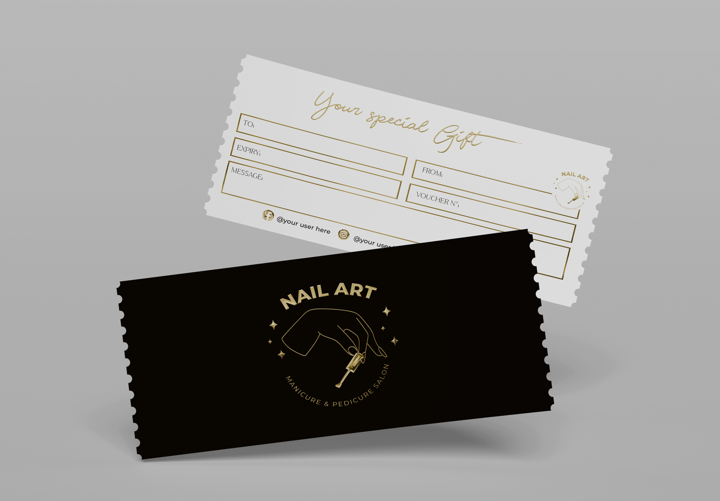Luxury Custom Gift Certificate