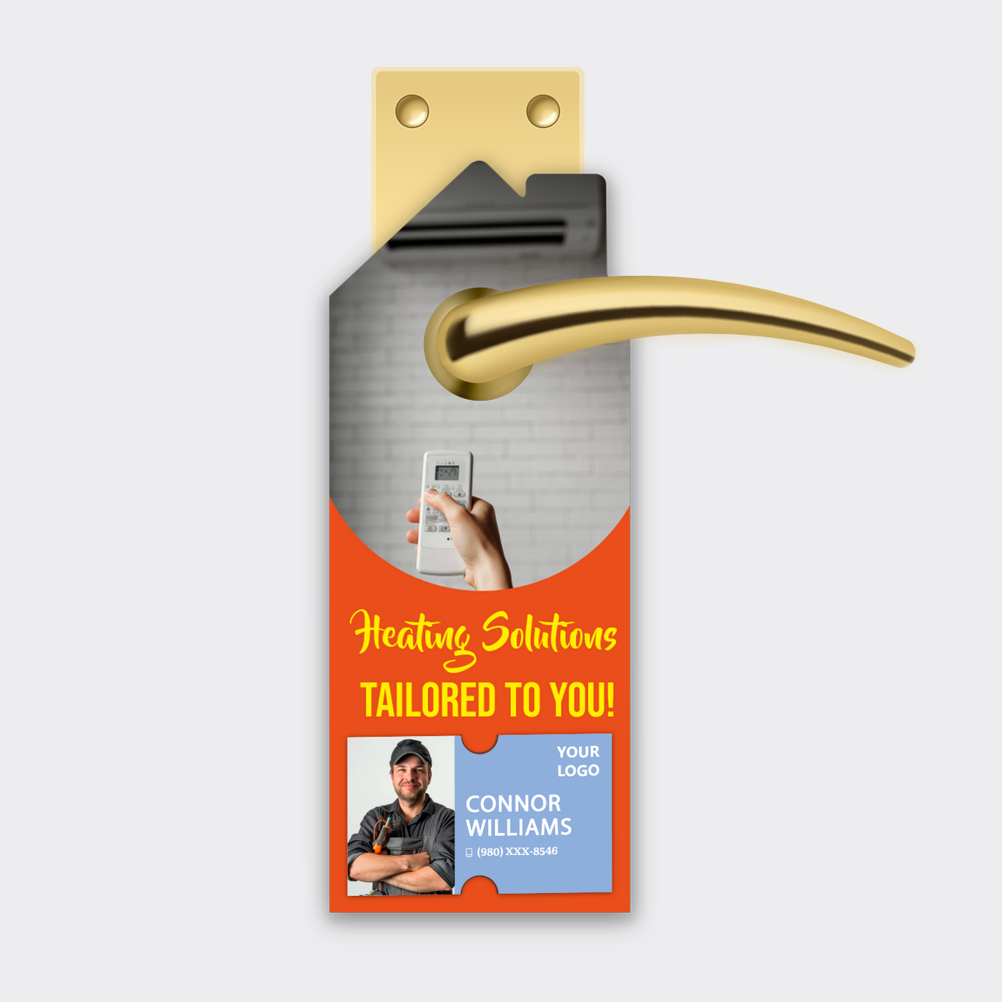 Heating Service Door Hangers