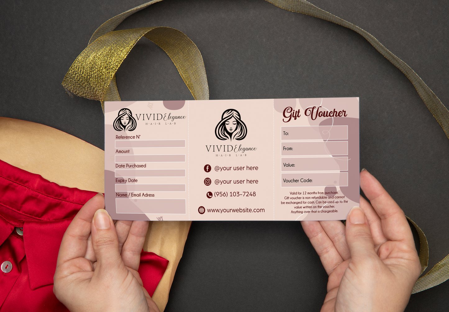 Custom Gift Certificate