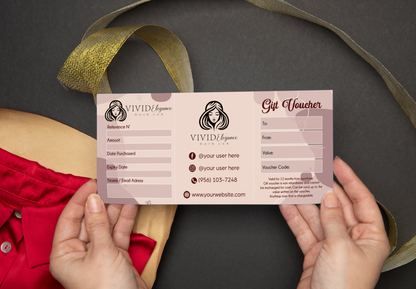 Custom Gift Certificate