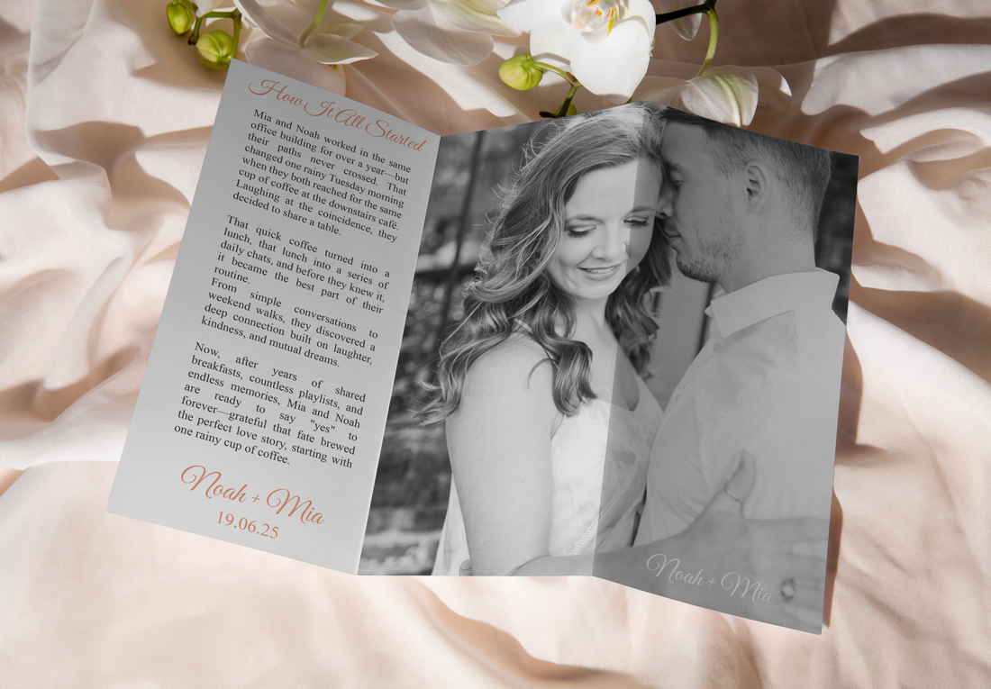 Custom Wedding Brochure