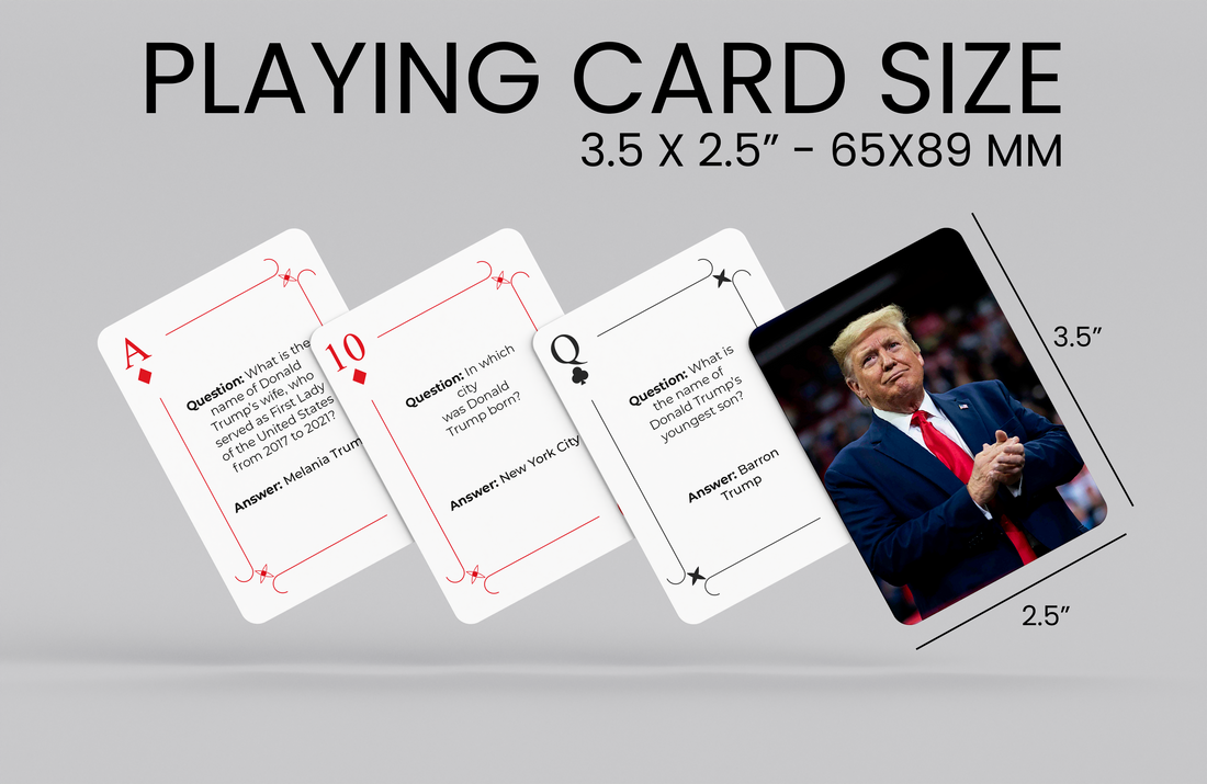RUSH Donald Trump Playing Cards