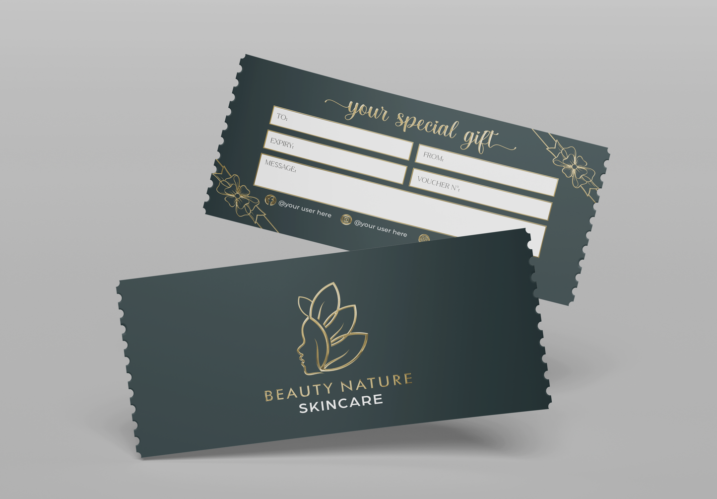 Luxury Custom Gift Certificate