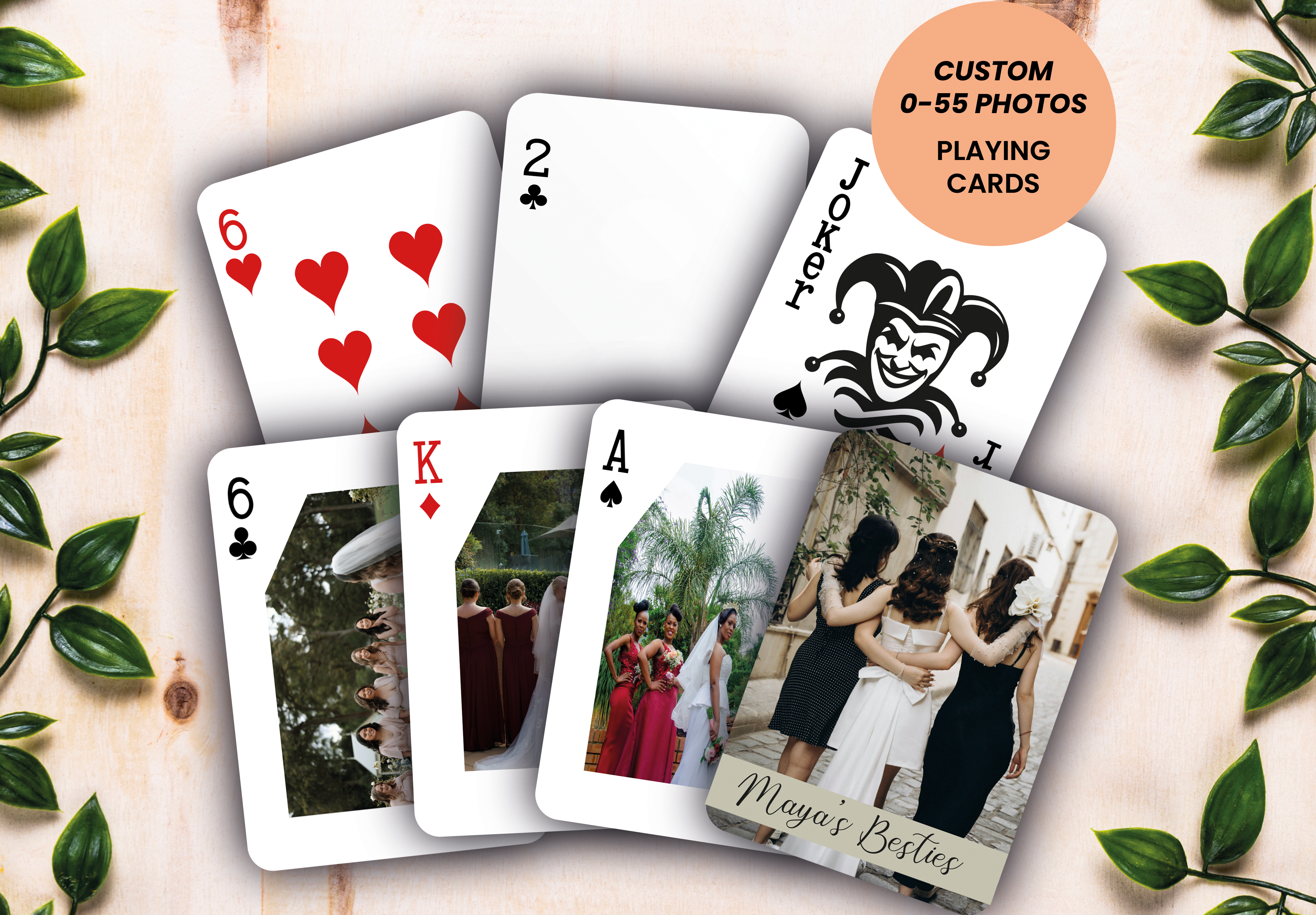 RUSH Bridesmaid Playing cards