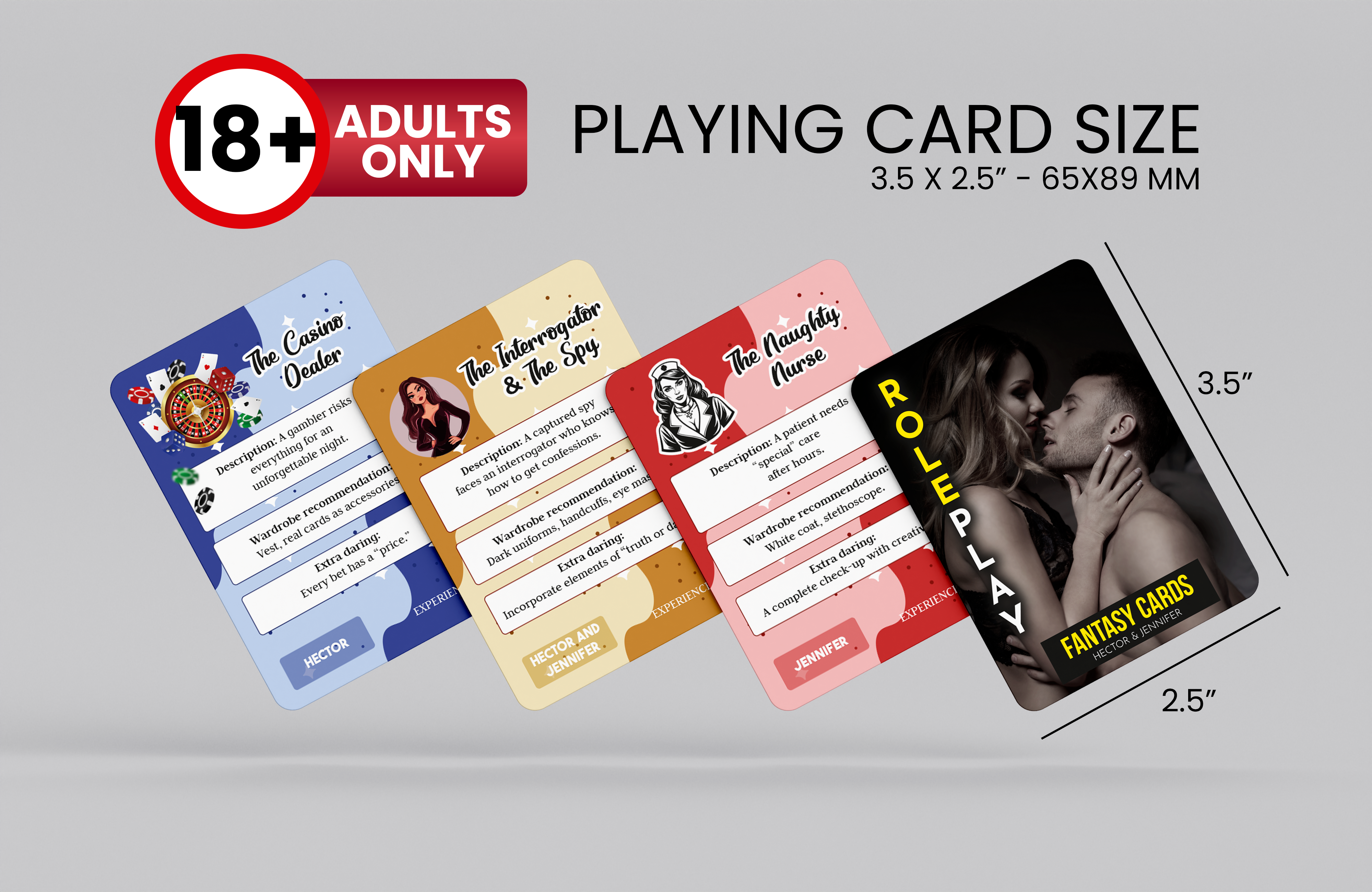 RUSH Intimacy Cards | Erotic Couples Game