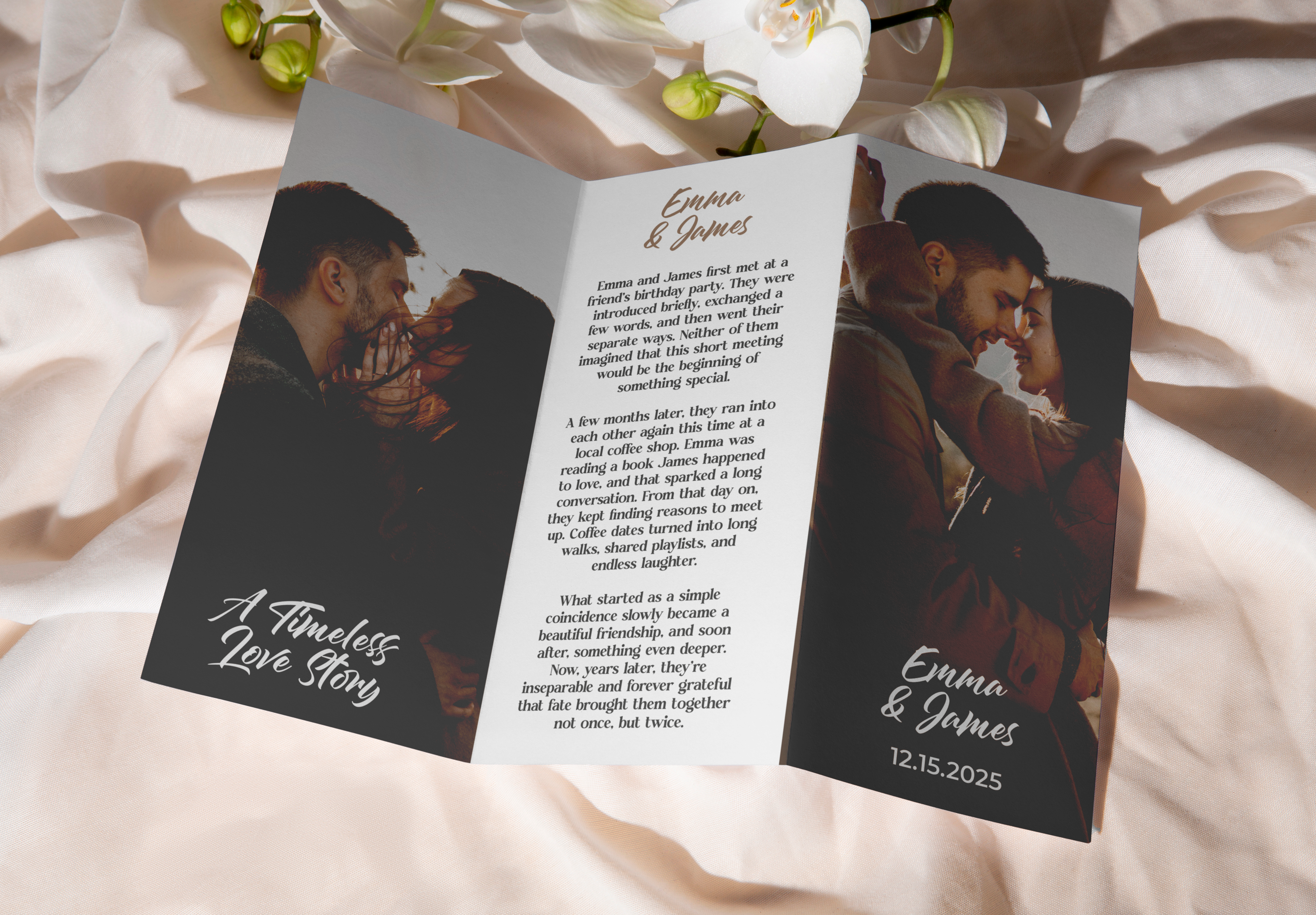 Custom Wedding Brochure