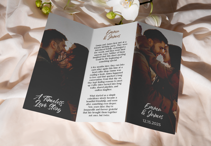 Custom Wedding Brochure