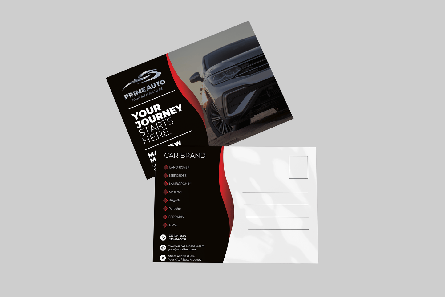 Dealerships Postcards | Luxury