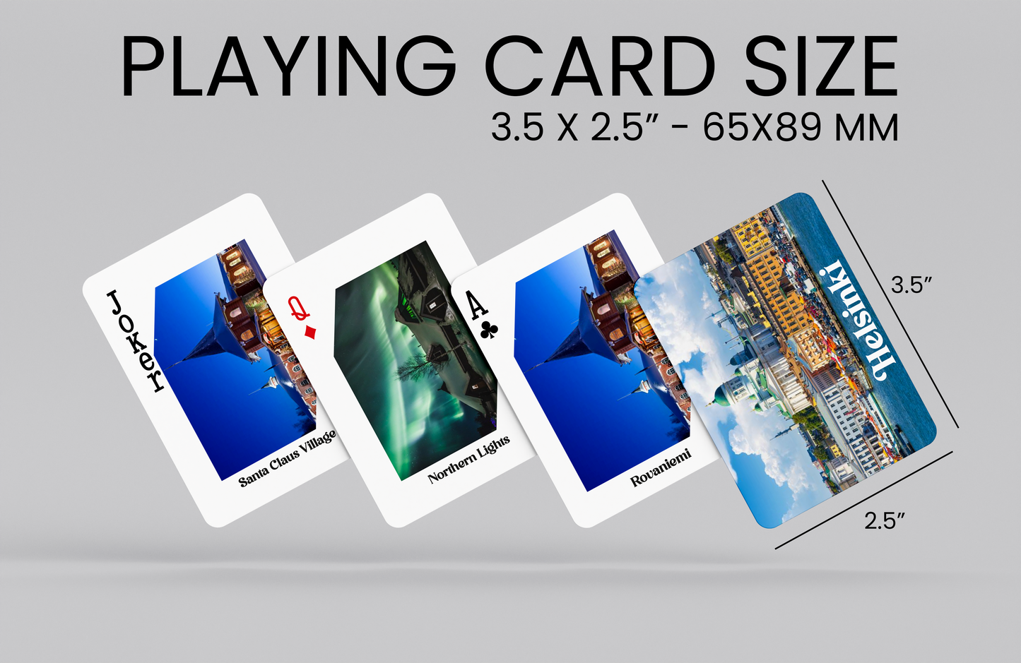 RUSH Magical Towns of Finland Playing Cards