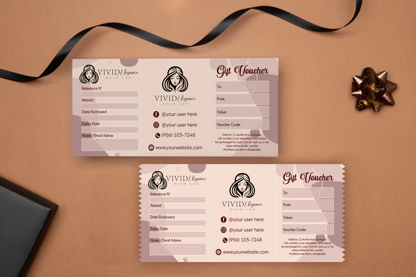 Custom Gift Certificate