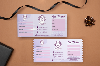 Custom Gift Certificate