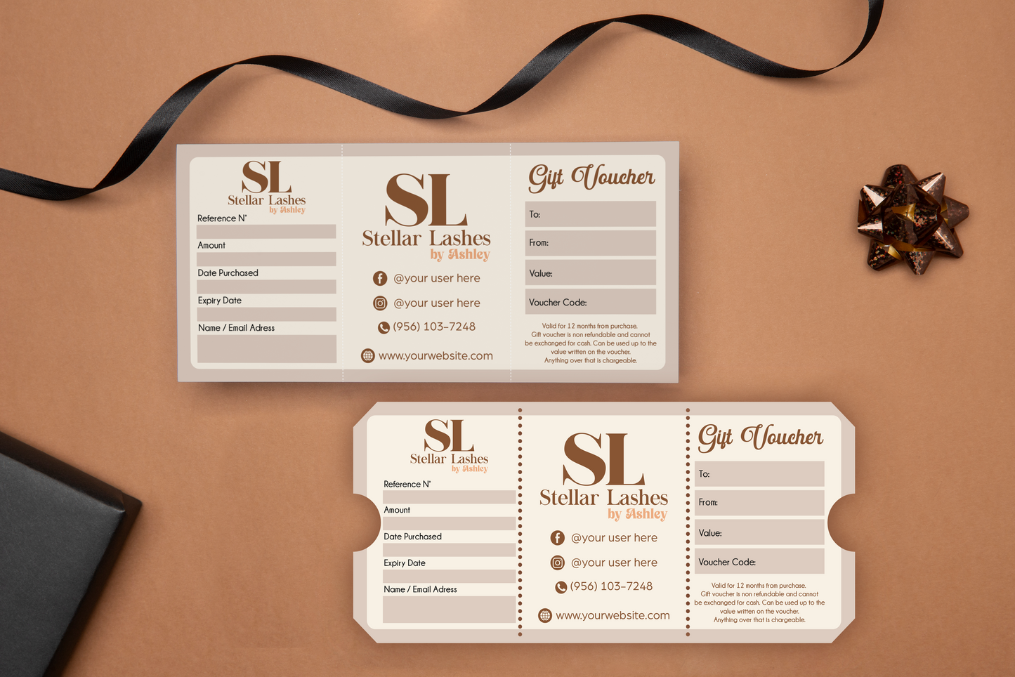 Custom Gift Certificate