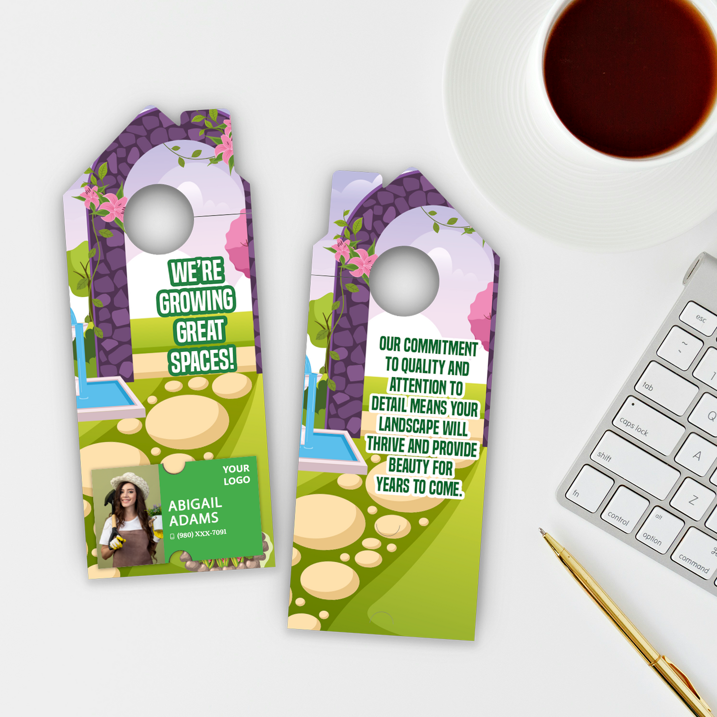 Landscape Services Door Hangers