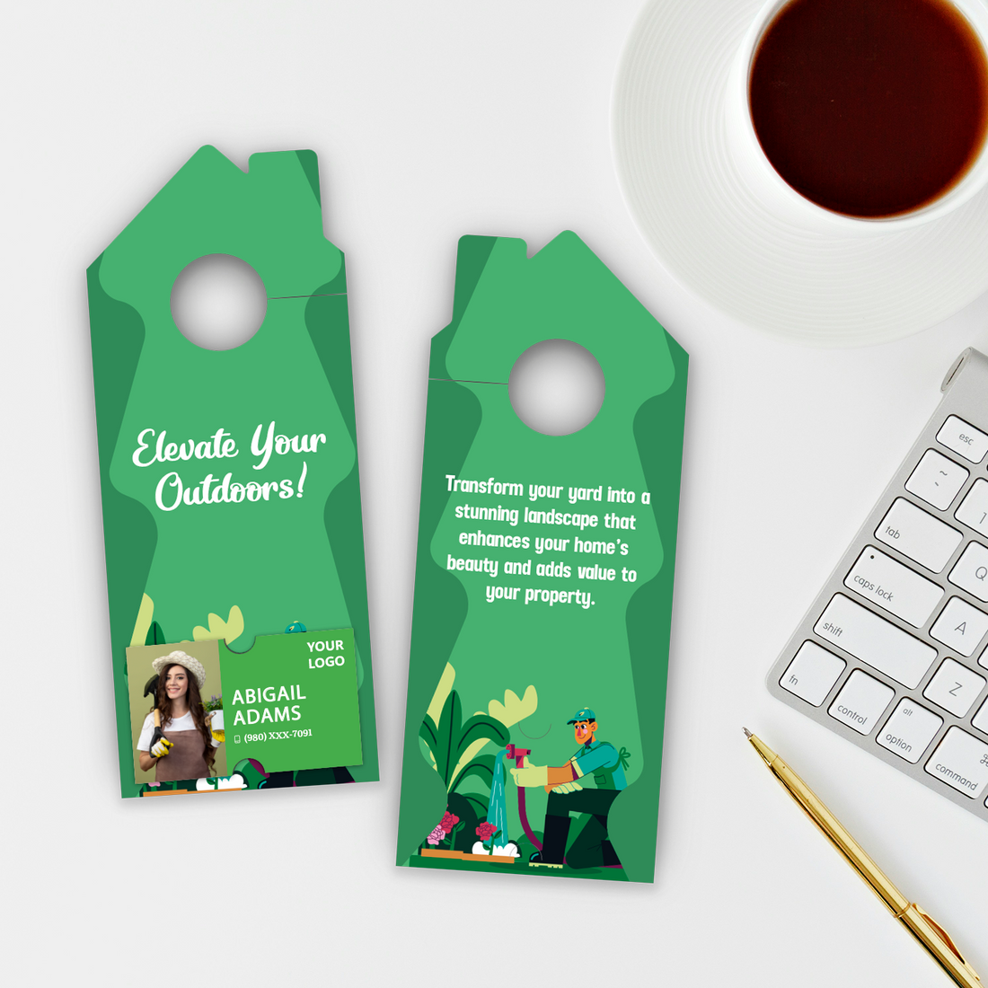 Landscape Services Door Hangers