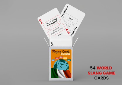 RUSH Irish Slang Generic Playing Cards