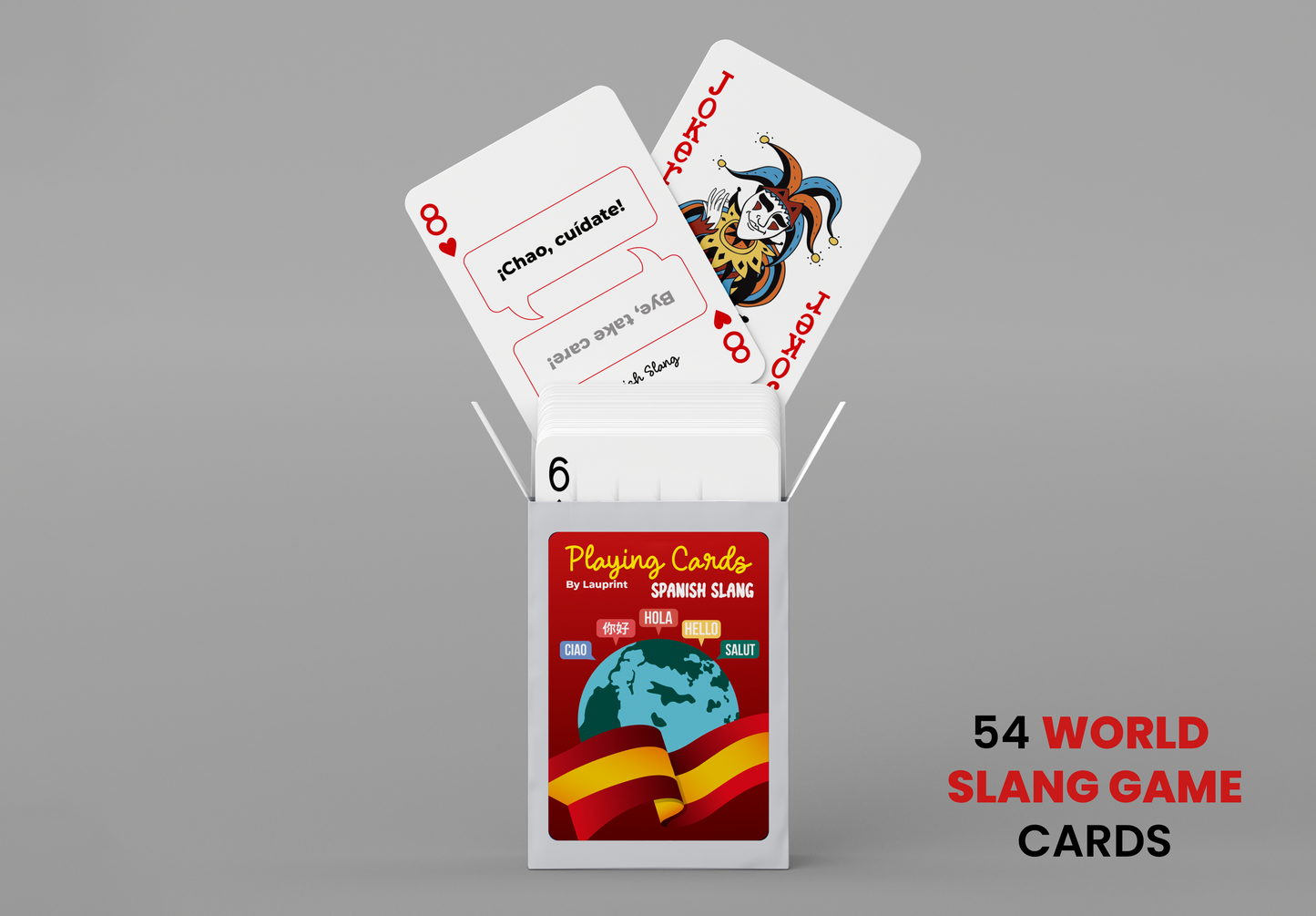 RUSH Spanish Slang Generic Playing Cards