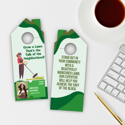 Lawn Care Door Hangers