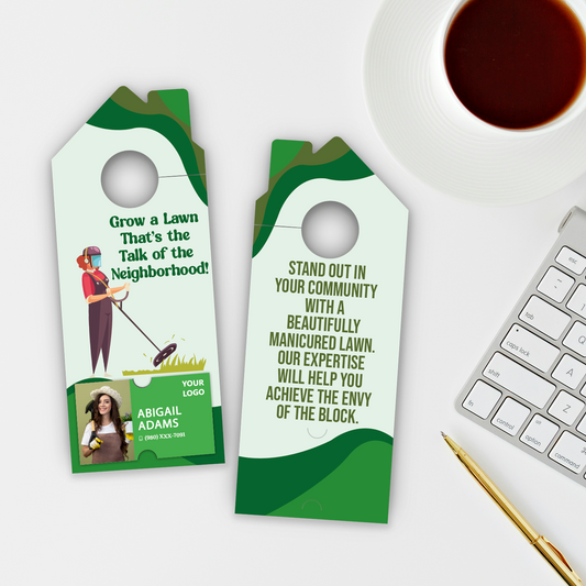 Lawn Care Door Hangers