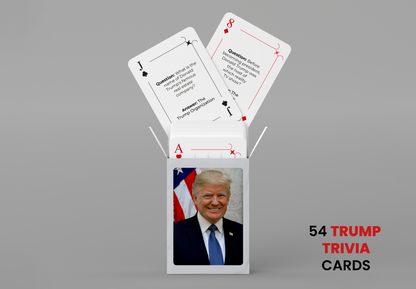 RUSH Donald Trump Playing Cards