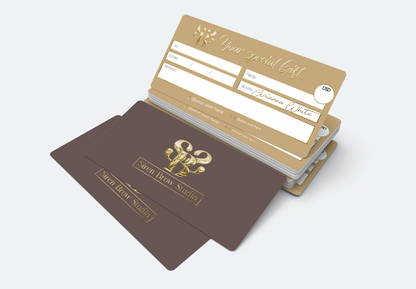 Luxury Custom Gift Certificate