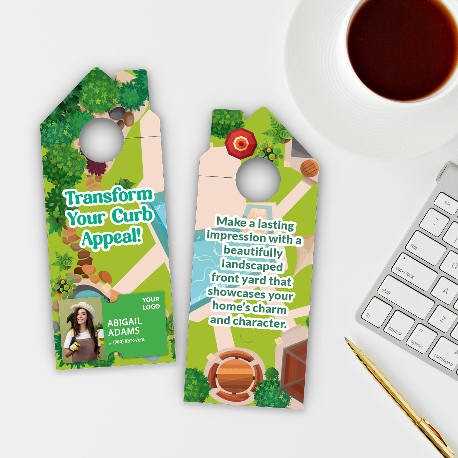 Landscape Services Door Hangers