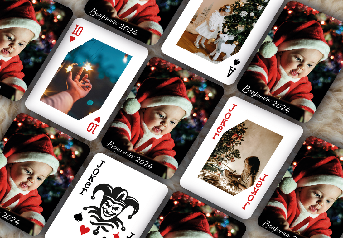 RUSH Marry Christmas Playing Cards