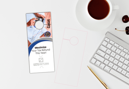 Tax Return Door Hanger