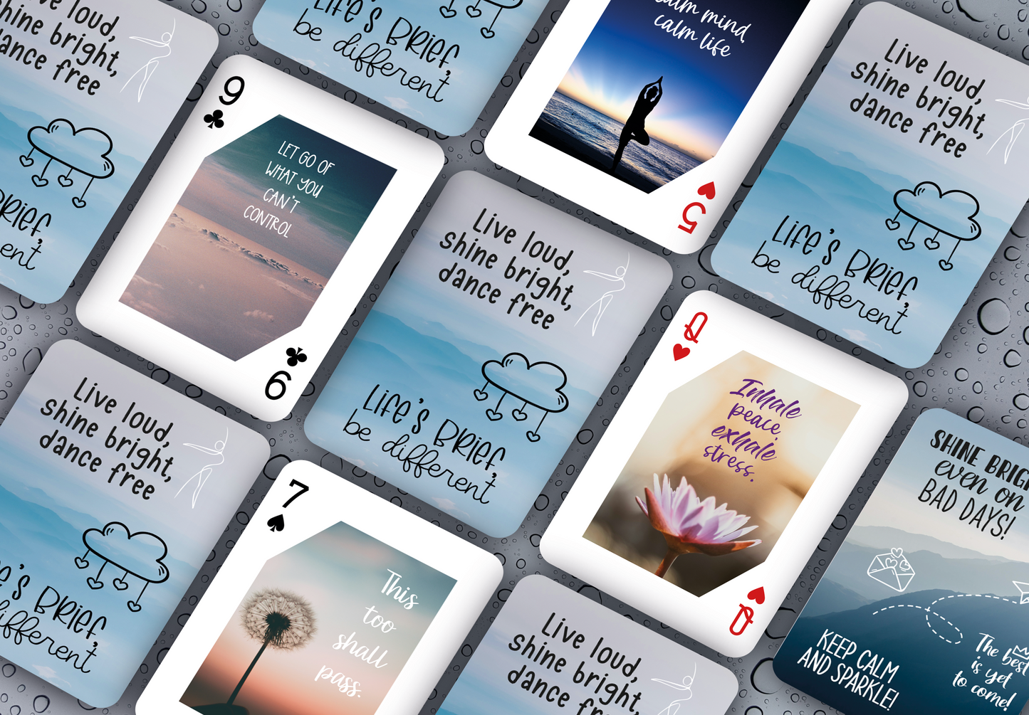 Motivational Playing Cards