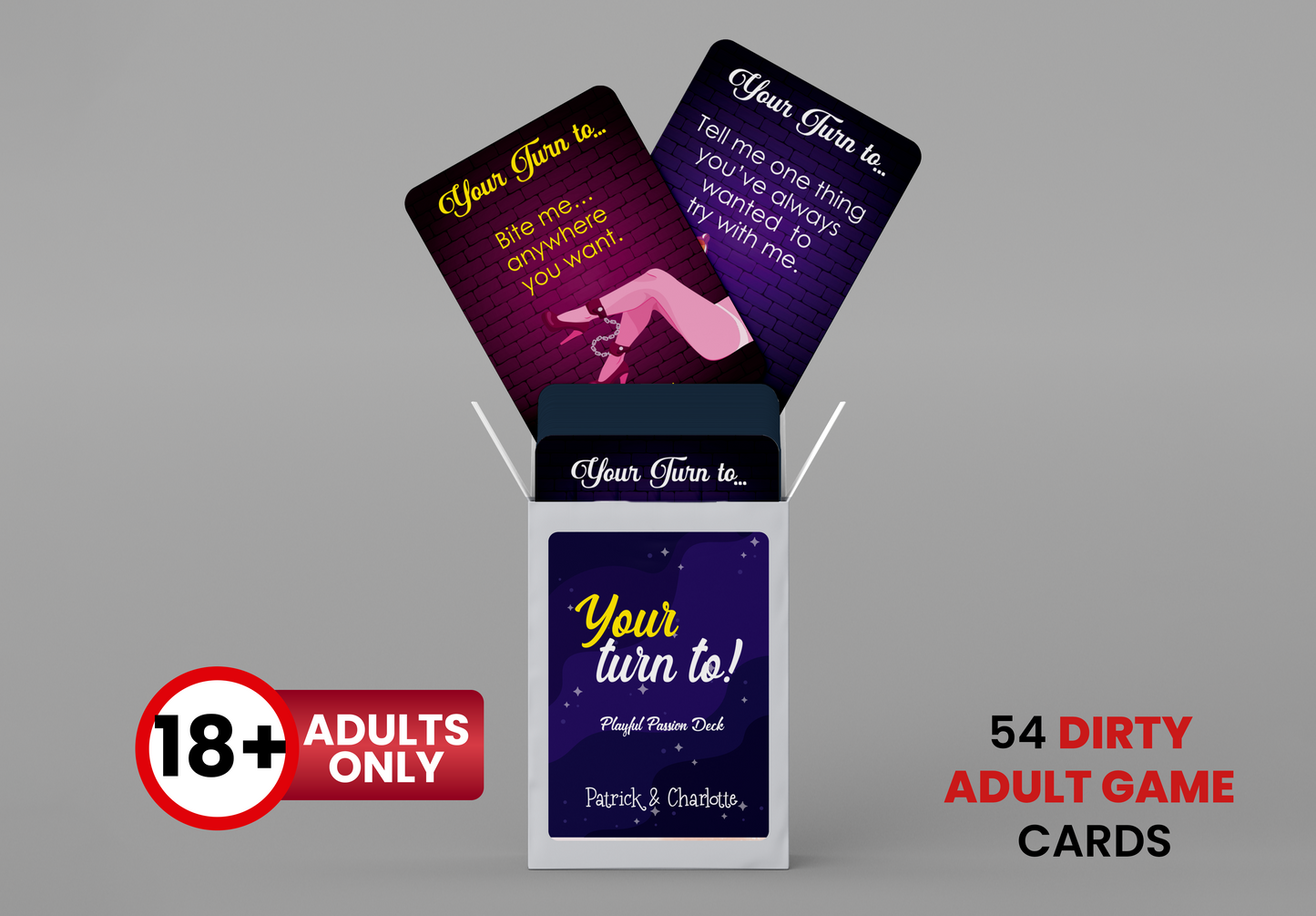 RUSH Custom Adult Explicit Card Game