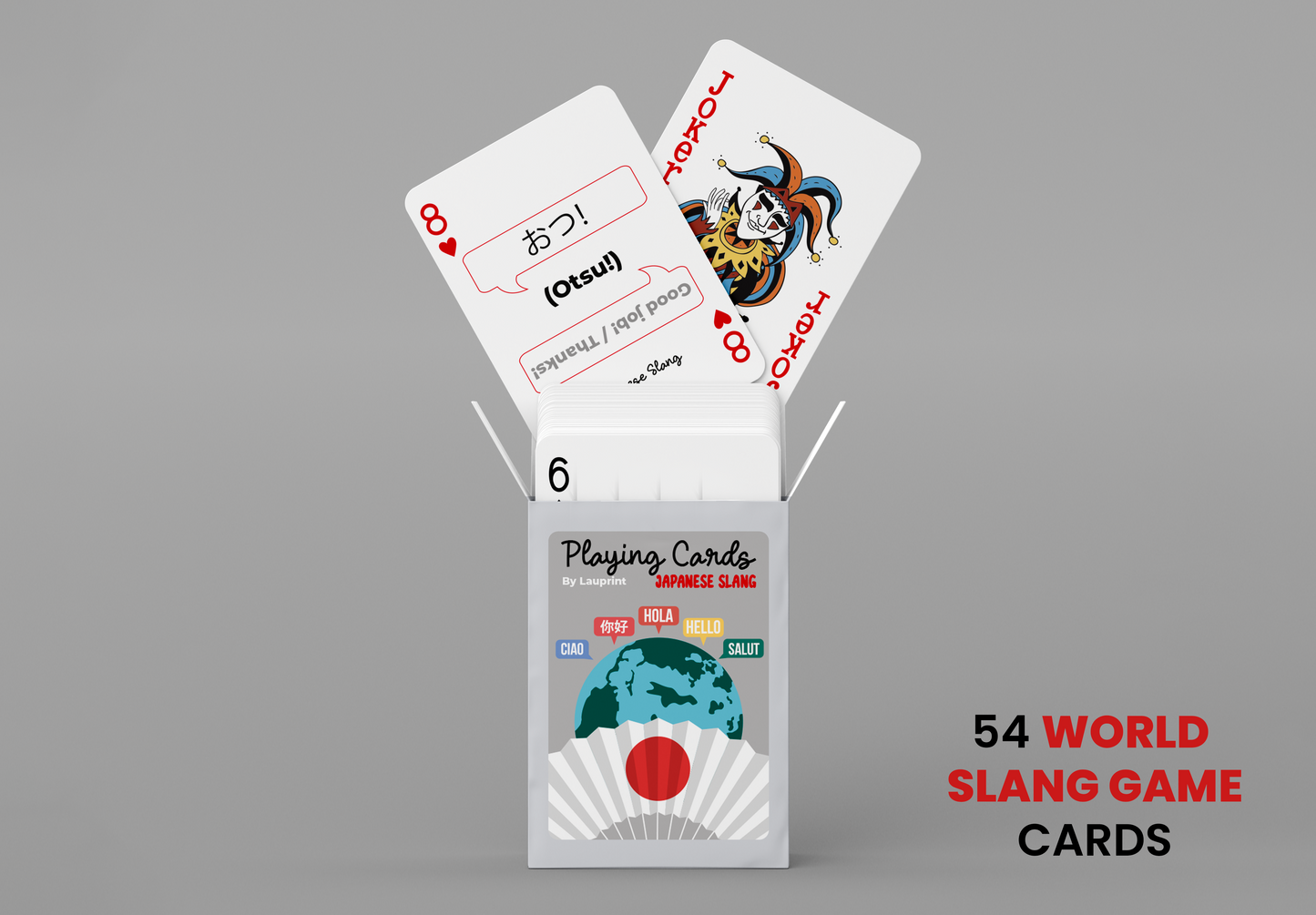 RUSH Japanese Slang Generic Playing Cards