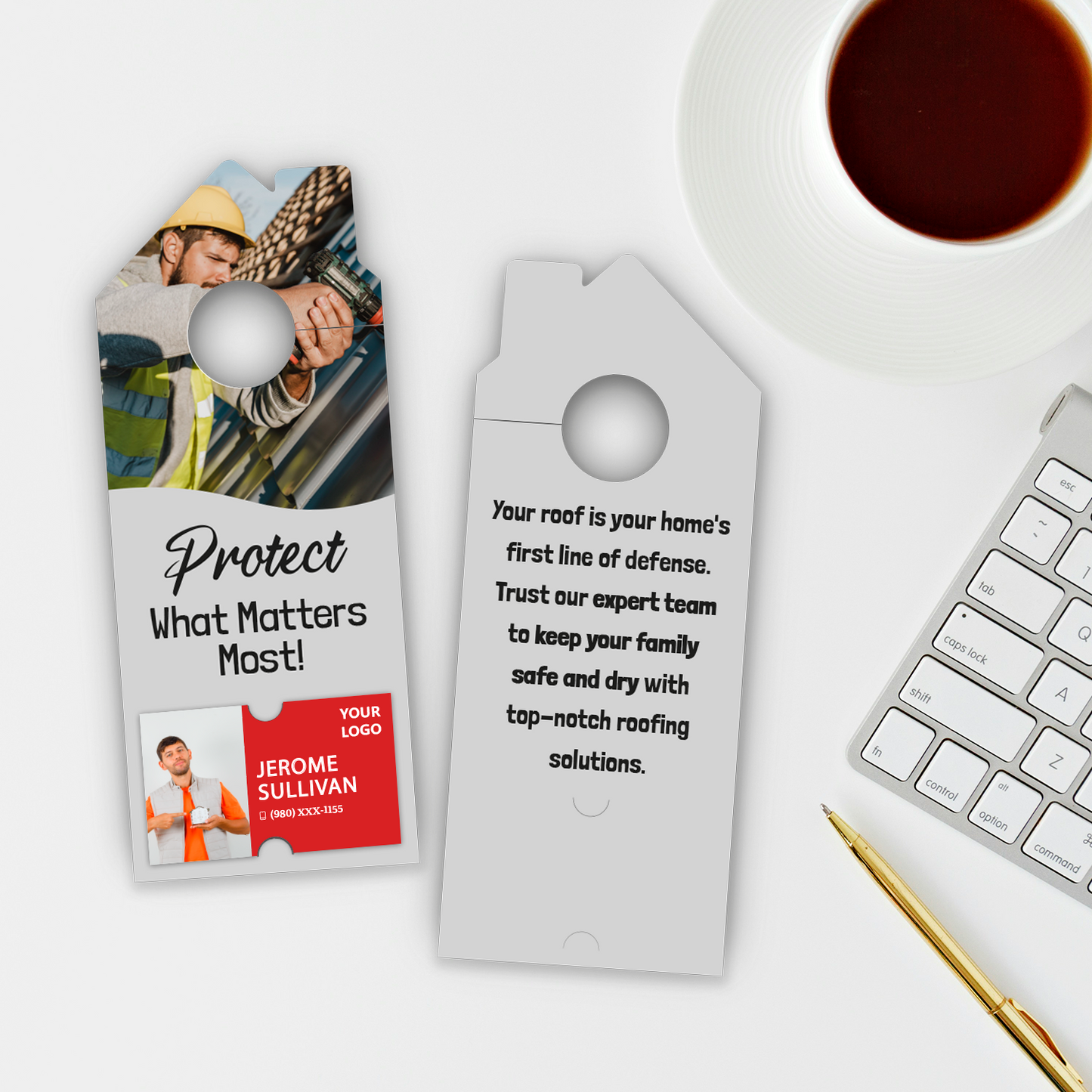 Roofing Services Door Hangers