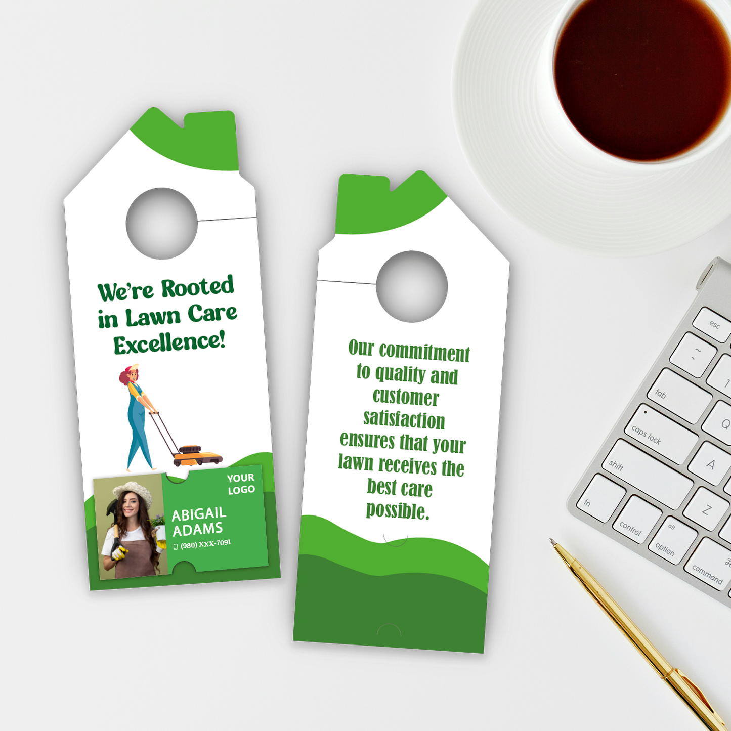 Lawn Care Door Hangers