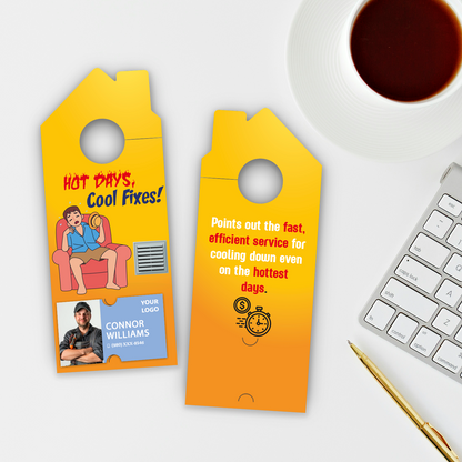 Air Conditioning Door Hangers