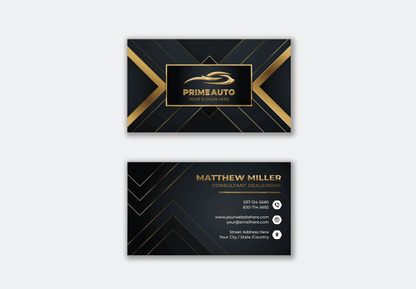 Dealerships Business Cards | Luxury