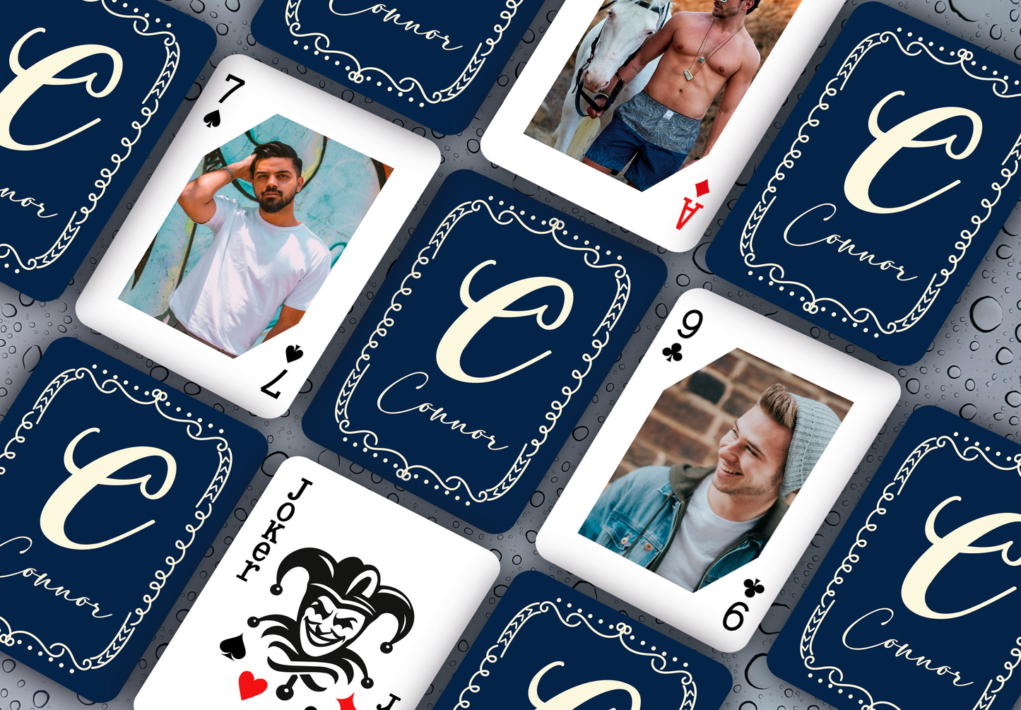 Personalized Playing Cards with Your Name