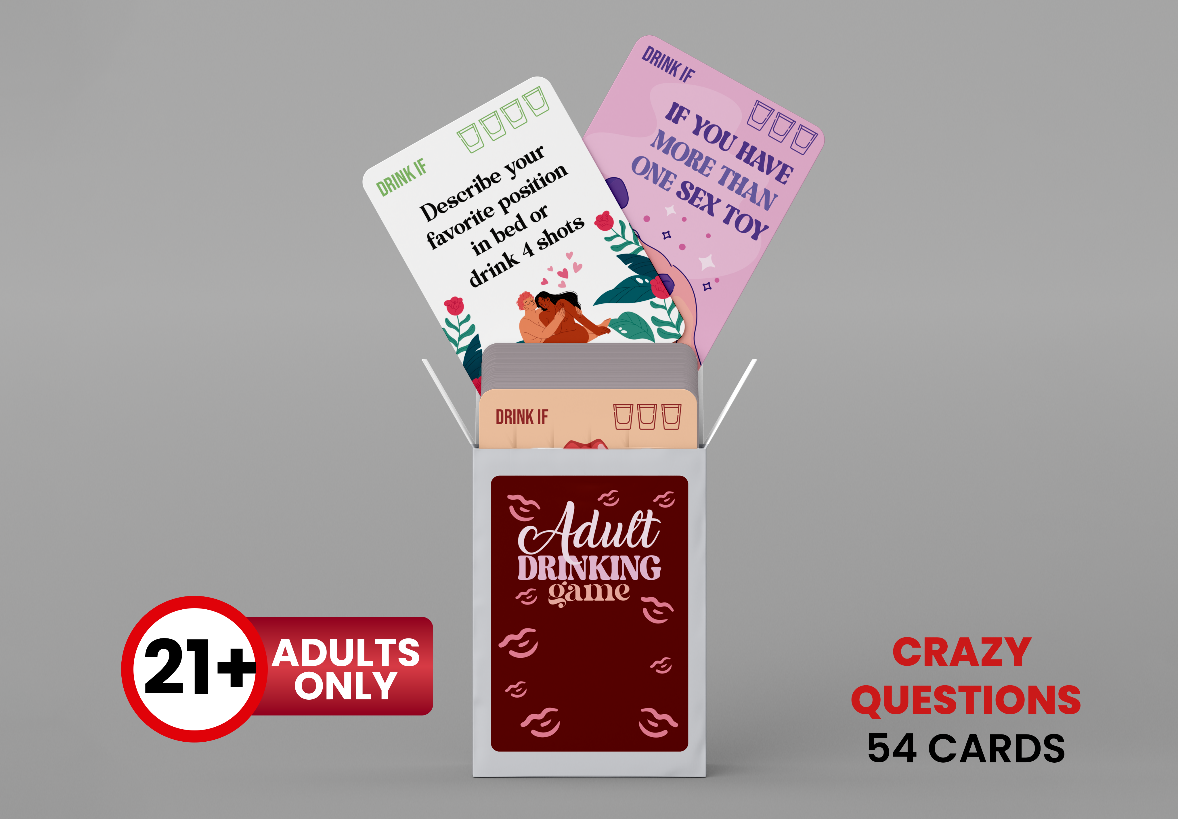 Rush of Challenges and Shots: The Ultimate Drinking Card Game