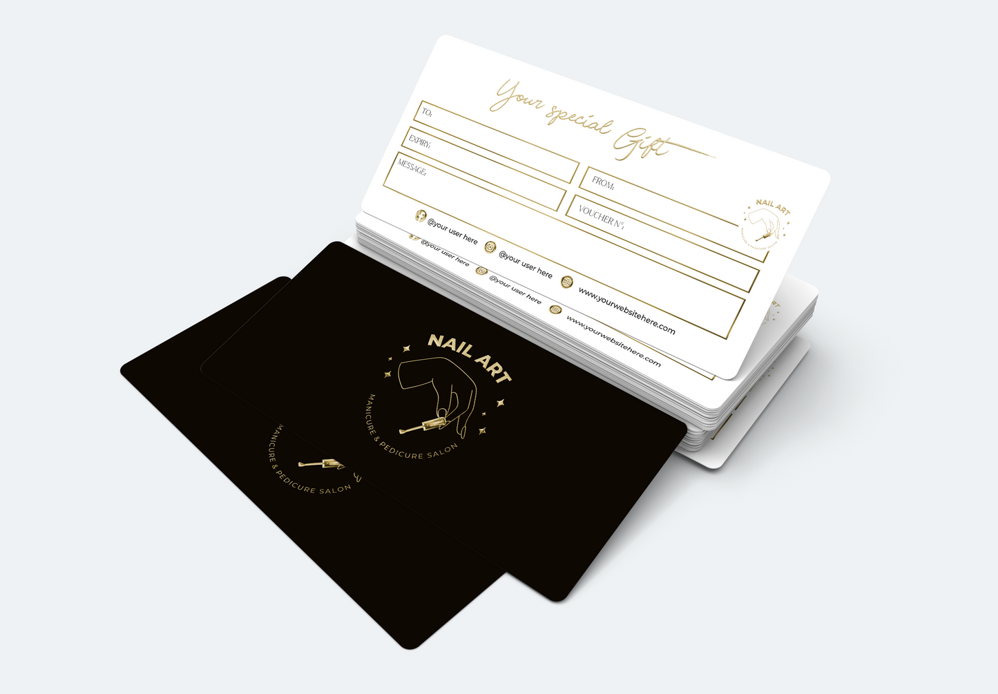 Luxury Custom Gift Certificate
