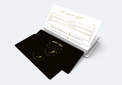Luxury Custom Gift Certificate