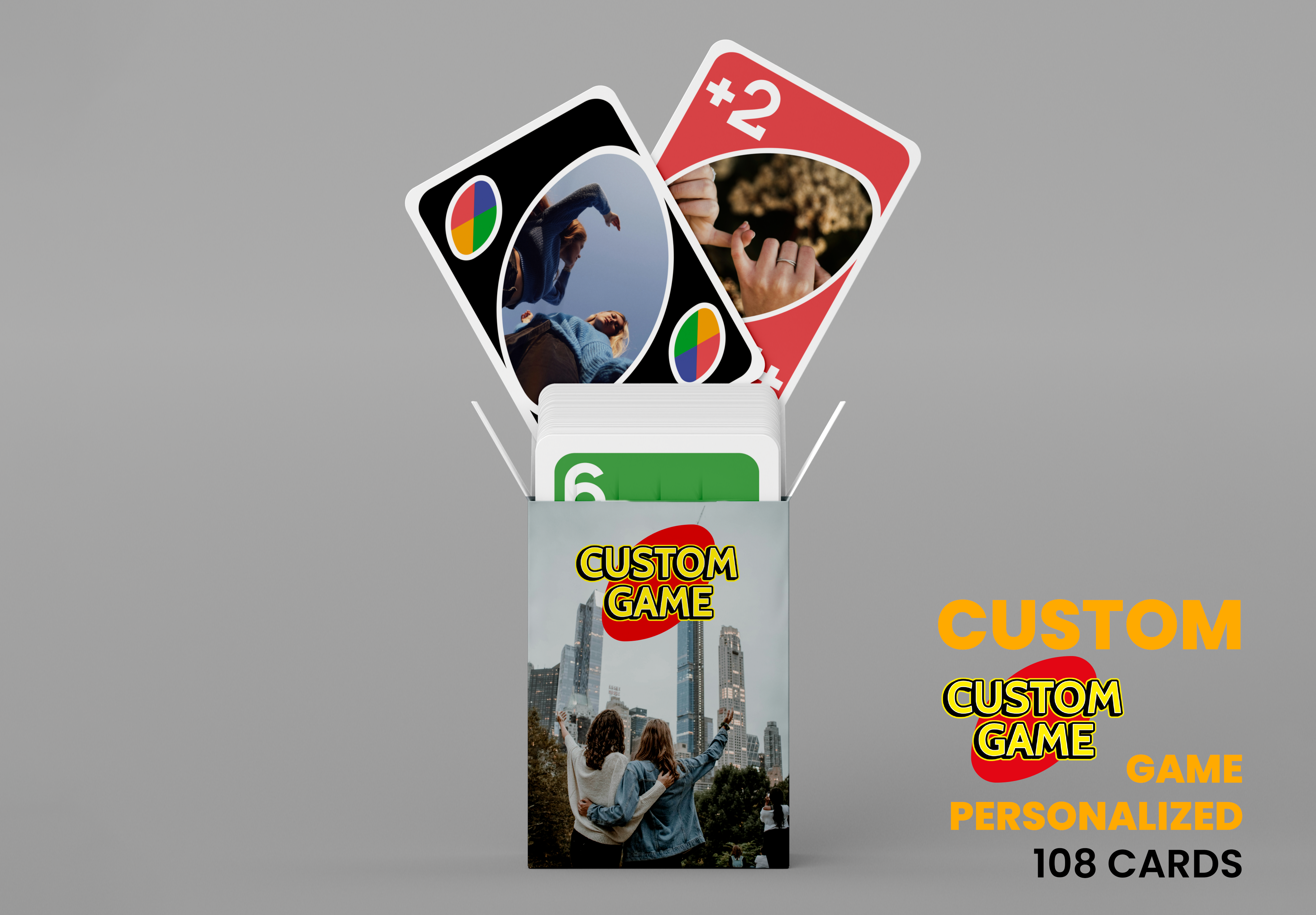 Best Friends Custom Game Playing Cards
