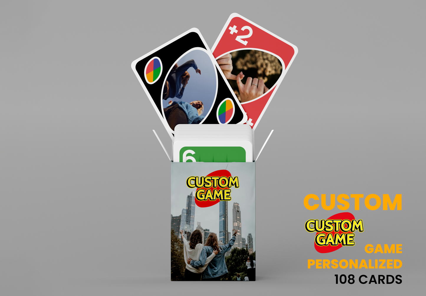Best Friends Custom Game Playing Cards