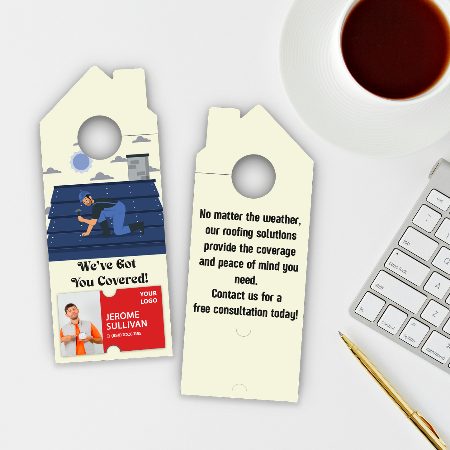 Roofing Services Door Hangers