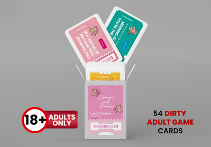 Custom Intimacy Coupons | Sexy Date Ideas | Romantic Couple Activities