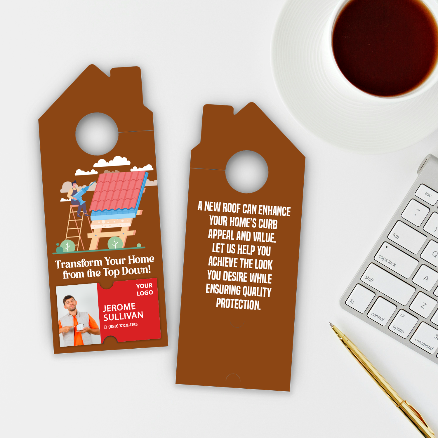 Roofing Services Door Hangers