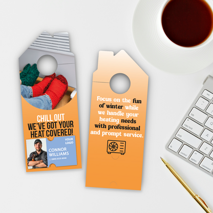 Heating Service Door Hangers