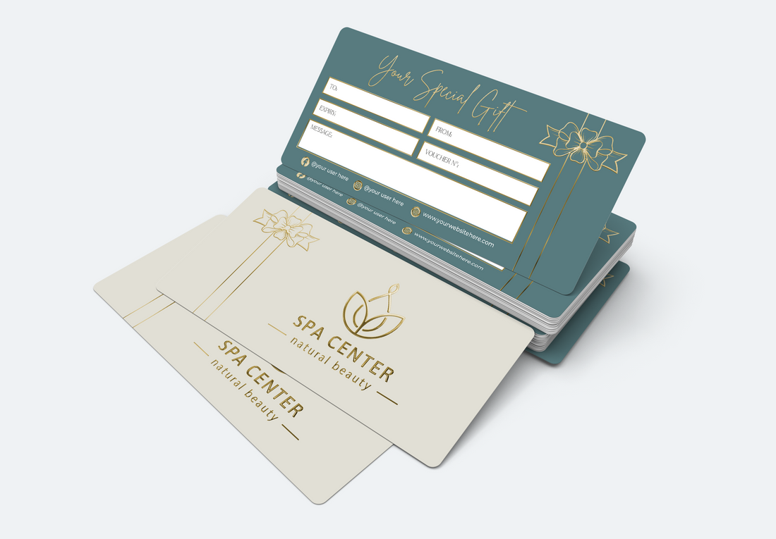Luxury Custom Gift Certificate